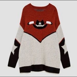 ISO Zara Cowboy Hat Sweater
